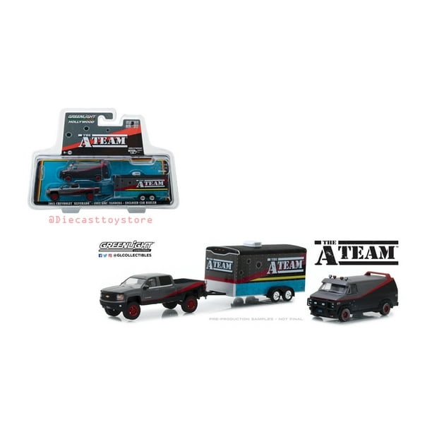 THE A-TEAM" TV SERIES SET HOLLYWOOD HITCH & TOW 5 1/64 BY GREENLIGHT 31060 B